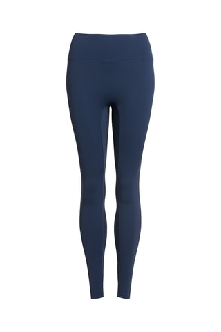 Legging met Hoge Taille - Marineblauw