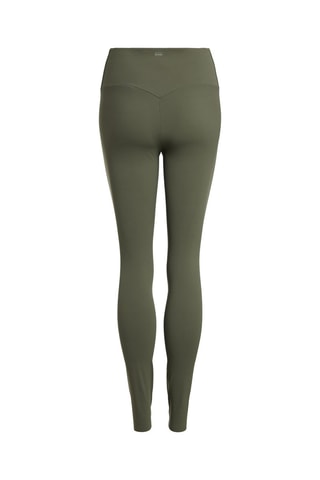 Legging met Hoge Taille - Donkergroen