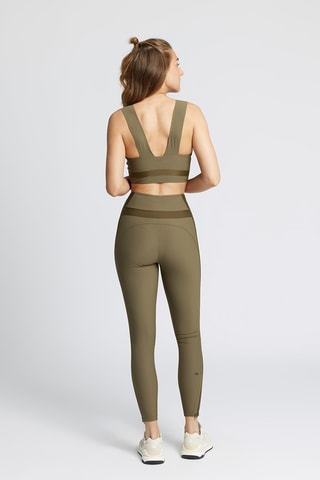Legging met Hoge Taille - Kaki