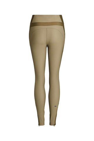 Legging met Hoge Taille - Kaki