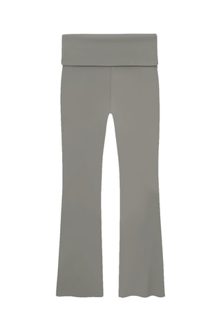 Legging met Hoge Taille - Kaki