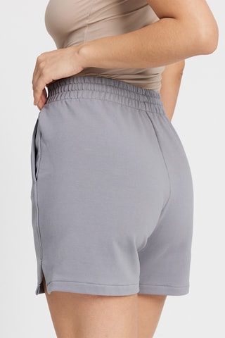 Biologisch Katoenen Relaxed Short - Blauwgrijs