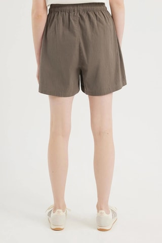 Biologisch Katoenen Relaxed Short - Bruin