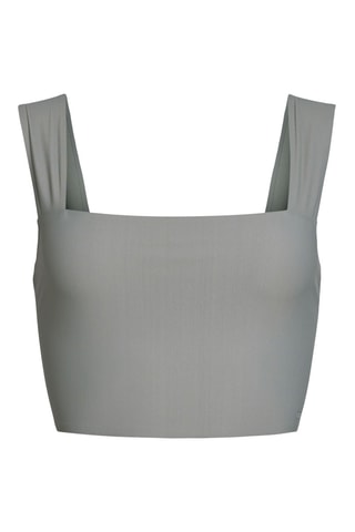 Crop Top - Grijsgroen