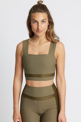 Crop Top - Kaki