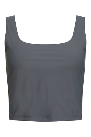 Crop Top - Donkergrijs