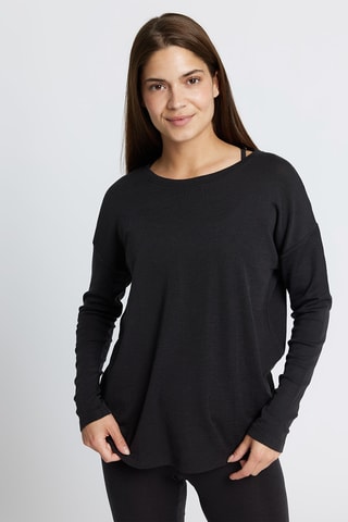Merino Oversized T-shirt - Zwart