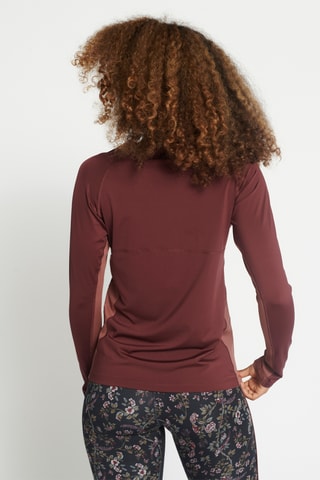 Relaxed T-shirt - Bordeauxrood