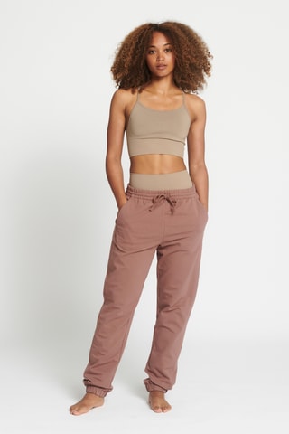 Biologisch Katoenen Joggingbroek - Bruin