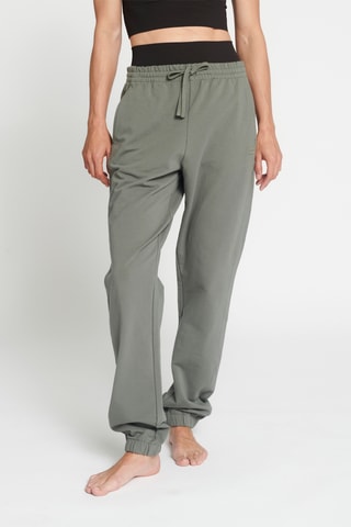 Biologisch Katoenen Joggingbroek - Groen
