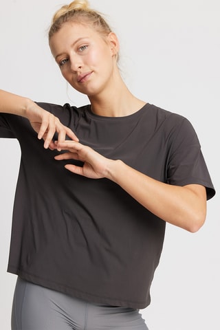 Relaxed T-shirt - Zwart