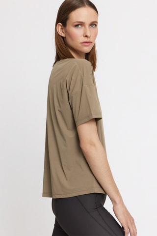 Relaxed T-shirt - Beige