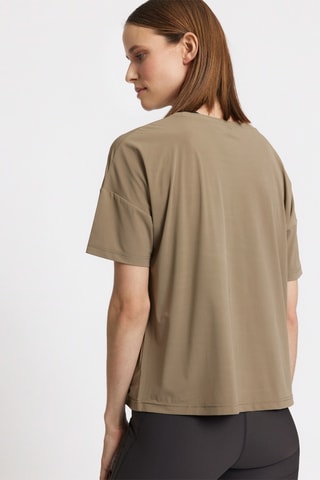 Relaxed T-shirt - Beige
