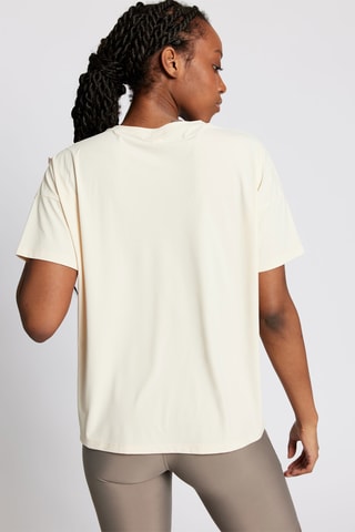 Relaxed T-shirt - Beige