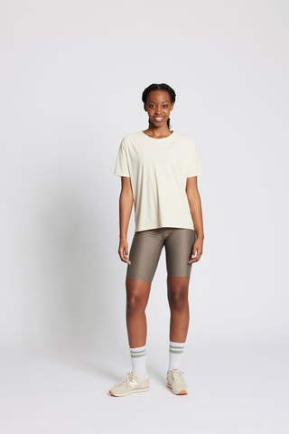 Relaxed T-shirt - Beige