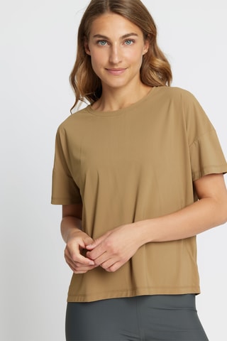 Relaxed T-shirt - Beige