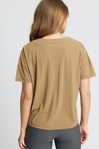Relaxed T-shirt - Beige