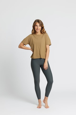Relaxed T-shirt - Beige