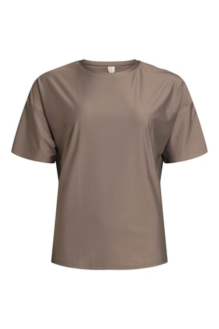 Oversized T-shirt - Taupe