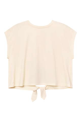 Biologisch Katoenen Relaxed Top - Ecru