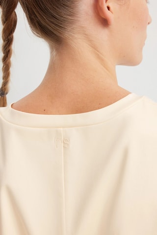 Biologisch Katoenen Relaxed Top - Ecru