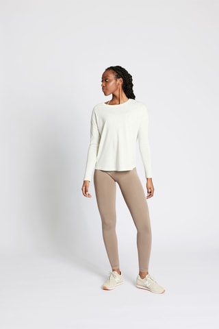Relaxed T-shirt - Ivoorkleurig