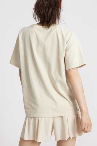 Biologisch Katoenen Oversized T-shirt - Beige