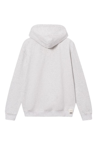Biologisch Katoenen Relaxed Sweater - Lichtgrijs