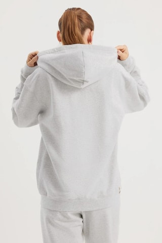 Biologisch Katoenen Relaxed Sweater - Lichtgrijs