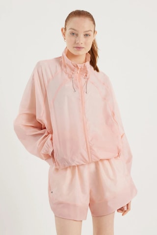 Oversized Windjack - Roze