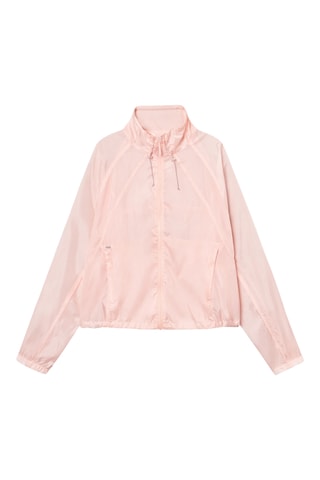Oversized Windjack - Roze
