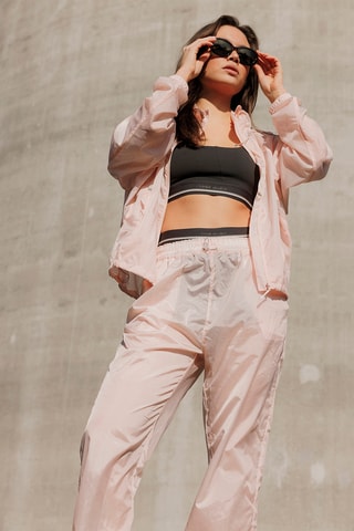 Oversized Windjack - Roze