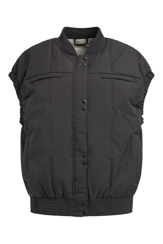 Mouwloos Oversized Jasje - Zwart