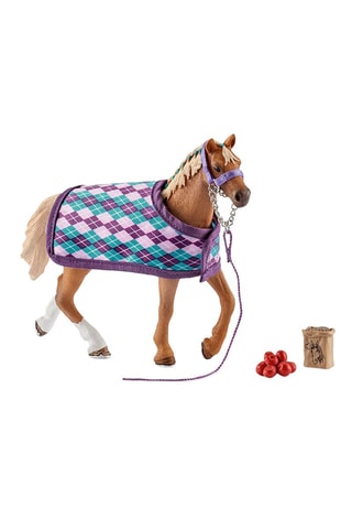 Engelse volbloed met deken Horse Club - Vanaf 3 Jaar