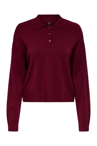 Pull oversize - Bordeaux