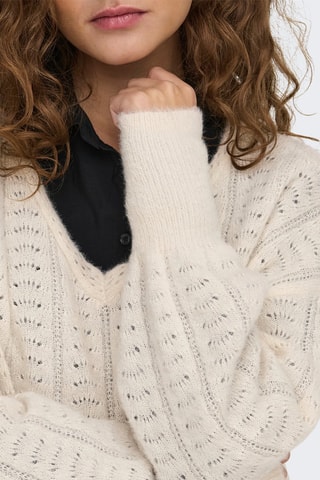 Pull regular - Écru
