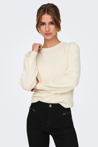 Pull regular - Écru