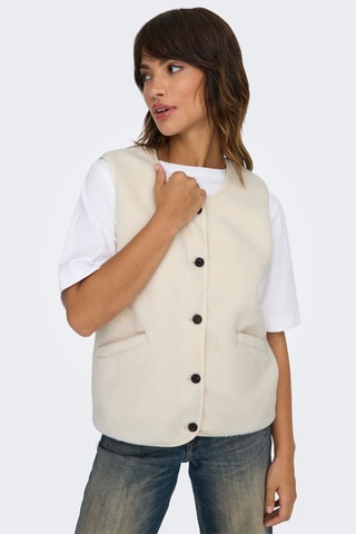 Gilet sans manches - Beige