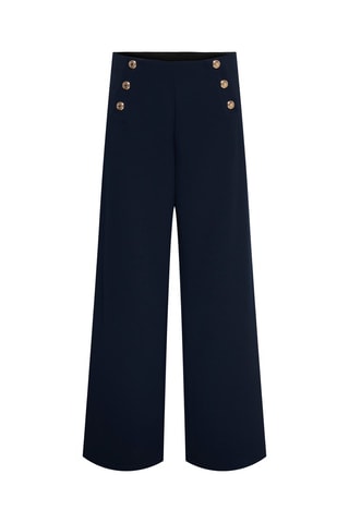 Pantalon regular - Bleu marine