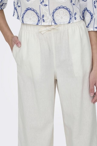 Pantalon en lin - Ecru