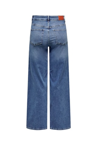 Jean wide legs bootcut - Bleu