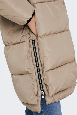 Manteau à capuche - Beige