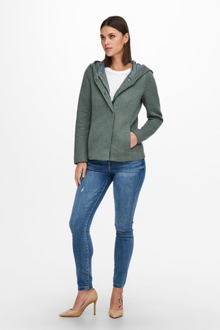 Veste à capuche - Vert foncé
