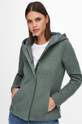 Veste à capuche - Vert foncé