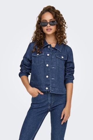 Veste en jean - Bleu