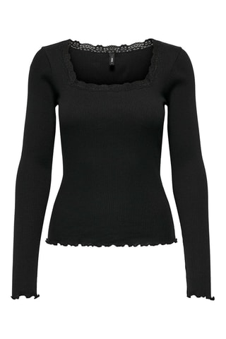 Top regular - Noir