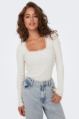 Top regular - Blanc cassé