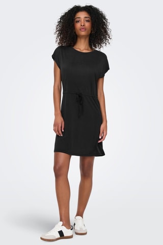 Robe courte regular - Noir