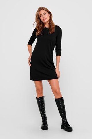 Robe droite - Noir