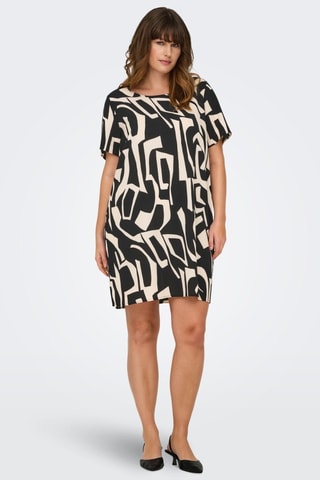 Robe droite - Noir